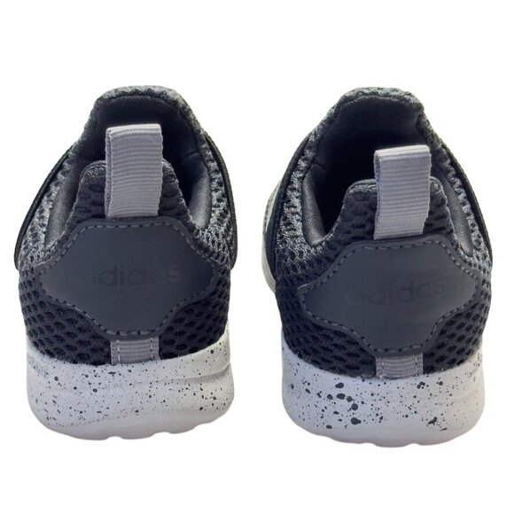 ADIDAS LITE RACER ADAPT 4.0 Kids Shoes Black Textile Unisex Size 5K - Picture 4 of 11